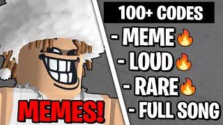 100+ NEW MEME ROBLOX MUSIC CODES/ID(S) (MAY 2024) [WORKING]