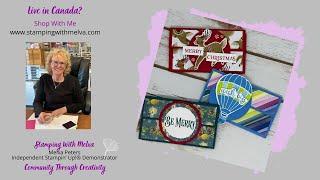 Live with Stamping With Melva - Stampin' Up! Gift Card Holders