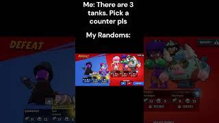 Ranked Randoms Be Like: #badrandoms #badrandomsbrawlstars #brawl #brawlstars #trending