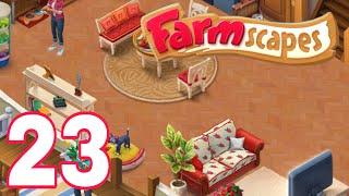 FARMSCAPES (Playrix) - Gameplay Walkthrough Part 23 iOS / Android Farmscapes Full Game Day 12