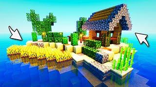 Island Transformed in Minecraft: Timelapse
