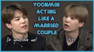 YOONMIN ACTING LIKE A MARRIED COUPLE