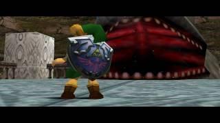 Zelda Ocarina of Time HD 100% Walkthrough - Part 16 - Inside Jabu Jabu's Belly - Part 1