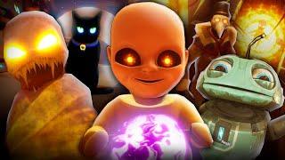 ФИНАЛ РЕБЁНОК В ЖЁЛТОМ ЧЁРНАЯ КОШКА ОБНОВЛЕНИЕ  THE BABY IN YELLOW BLACK CAT ПРОХОЖДЕНИЕ ИГРЫ #2