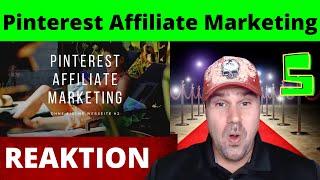 Pinterest Affiliate Marketing ohne eigene Webseite - Michael reagiert auf