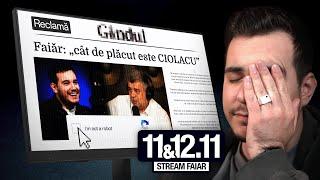 FAIĂR ÎL SUSȚINE PE CIOLACU?! (NU), HACKERI vs AUR & IAR A FĂCUT GEOANĂ CEVA