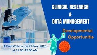 Clinical Research & Data Management, Developmental Opportunities