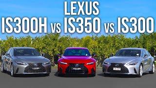 NEW LEXUS IS300 vs IS350 vs IS300h - LUXURY & F-SPORT - FULL COMPARISON COMPREHENSIVE REVIEW