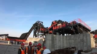 Metal Shredder Construction Time lapse 2019