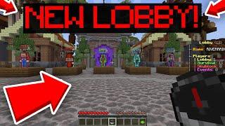 NEW SURVIVAL LOBBY ON MY SERVER!!! (BEDROCK/JAVA SERVER) | Minecraft SMP #5