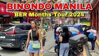 Walking the Historic Streets of BINONDO - MANILA CHINATOWN | Philippines BER Months 2024