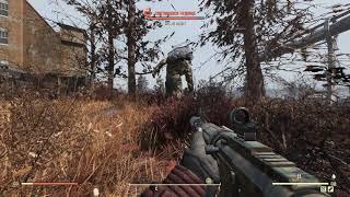 Fallout 76 Светящееся Чудище