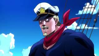 Jotaro Outsmarts Captain Tennille.