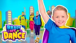 Boom Clap Pow! Dance | Kids SuperHero Dance Video | Ready Set Dance