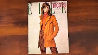 1965 September 15 ASMR Magazine Flip Through: French Elle Jean Shrimpton