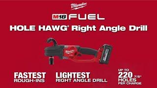 Milwaukee® M18 FUEL™ HOLE HAWG™ Right Angle Drill