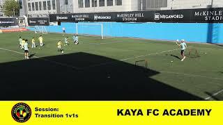 Kaya FC Academy Training Session: Transition 1v1s