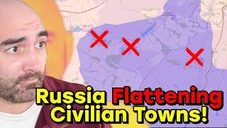 Report: Russia FLATTENING Civilian Villages In Kursk!