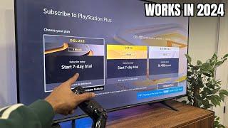 This is how you get FREE PS PLUS PREMIUM TRIAL in 2024!