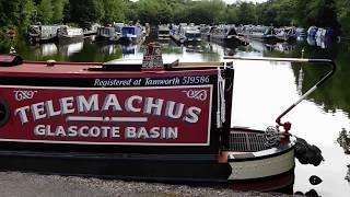 BBC Radio WM visit Fazeley Mill Marina