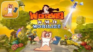 Worms W.M.D: Mobilize (by Team17) - iOS / Android - CAMPAIGN Gameplay