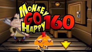 Игра "Счастливая Обезьянка 160" (Monkey GO Happy 160) - прохождение