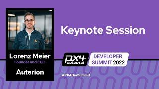 Keynote Session: Lorenz Meier, Founder and CEO, Auterion