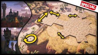 Ultimate Base - Round and Square Mixed Big Base | Conan Exiles