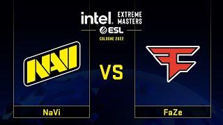 NaVi vs FaZe | Map 5 Nuke | IEM Cologne 2022 - Grand final