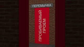 Для тех кто не знает, как правильно пробивать дверной проем в кирпичной кладке
