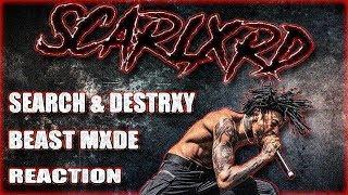 MetalHead REACTION to Scarlxrd (SEARCH & DESTRXY & BEAST MXDE)