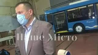 Город Днепр покупает у завода ЮМЗ новые троллейбусы