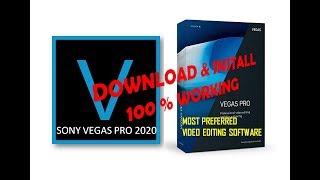 How To download & Install Sony Vegas Pro 2020 !!latest version!!