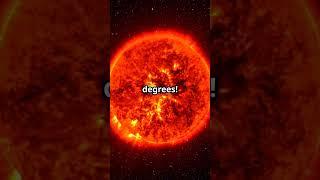 The Sun's Core: 15 Million Degrees of Power! #sun #solarsystem #nuclearfusion #spacefacts #science