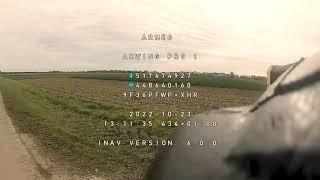 AR Pro DJI iNav 6.0 and WTFOSD first test