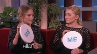 Ashley or Mary-Kate? TheEllenShow [rus sub]