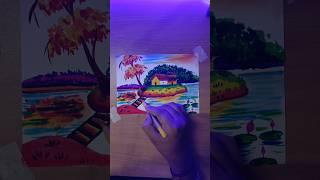 Easy Painting with DOMS brush pen️️#shorts #craft #art #drawing #crafts #artist #creative