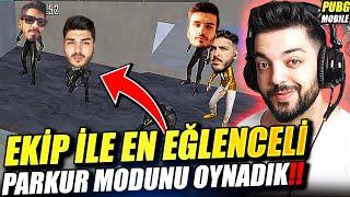 EKİP İLE EN EĞLENCELİ PARKUR MODUNU OYNADIK PUBG Mobile