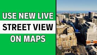 How To Use Live View In Google Maps 2024 | Google Maps Live Street View