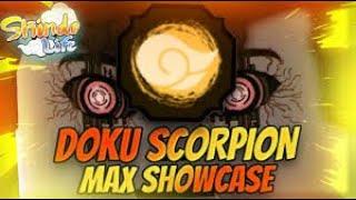 Shindo life Doku Scorpion Showcase