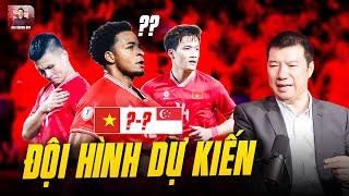 ĐỘI HÌNH VIỆT NAM - SINGAPORE: ĐINH BA XUÂN SON - TUẤN HẢI - TIẾN LINH XUẤT TRẬN? | ASEAN CUP 2024