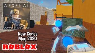 Roblox Arsenal New Codes May 2020