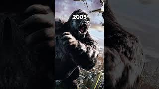 Evolution of King Kong (1933-2024)