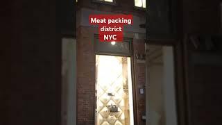 Meat packing district in NYC #meatpackingdistrict #4ktour #citystrolling