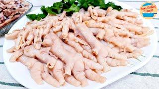 How to Debone Chicken Feet | Easy Way of Removing Bones from Chicken Feet