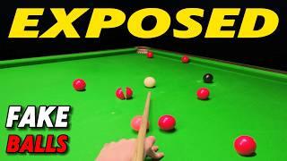 Snooker Practice Break GoPro Headcam POV