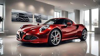 2025 Alfa Romeo 4C: Reviving the Iconic Sports Car with Modern Technology