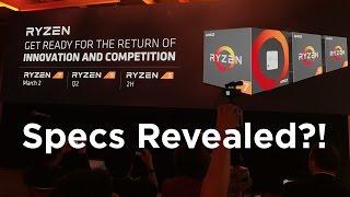 Ryzen 1500, 1400x and 1300 Specs Revealed?!