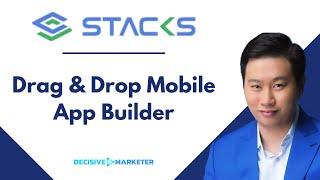 Stacks Brickit Review - Drag & Drop Mobile App Builder with WordPress & WooCommerce Integrations