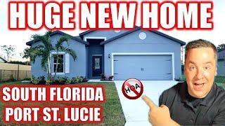 Unbelievable Port St. Lucie South Florida New Construction Homes with LOW DOWN PAYMENTS and NO HOA!